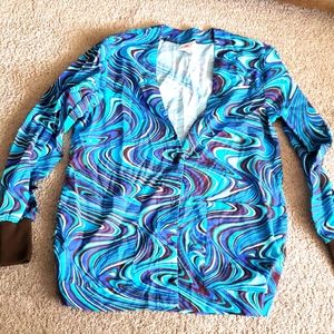 Peaches scrub top jacket